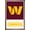 Bronze Framed Version, variant on NFL Washington Commanders - Logo 22 Wall Poster, 22.375" x 34"