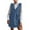 Blue, variant on Mikilon Women's V-Neck Sleeveless Dress Solid Color Short Dress with Pockets Casual Thicken Dress