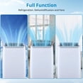 thumbnail image 4 of GOGRANT Portable Air Conditioner 12000BTU, 3 in 1 Air Conditioner Fast Cooling with Cooling, Dehumidifier & Fan Modes, with Auto Swing and Sleep Mode Design for Home Up To 550 Sq.FT, 4 of 7