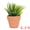 Light Green, variant on Unique Bargains Artificial Sago Palm Plant in Ceramic Pot Gray-Green 6.3"