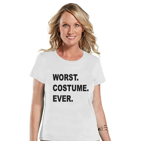 Custom Party Shop Womens Worst Costume Ever Halloween T-shirt - Small