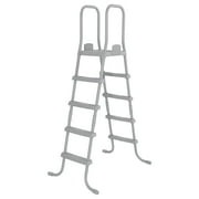 Bestway Flowclear 52" Safe Ladder Steps for Above Ground Swimming Pools