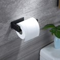 thumbnail image 4 of Portarrollos de papel higiénico negro, portarrollos para baño y Ki, 4 of 5