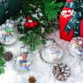 thumbnail image 4 of OUNONA 12Ud Adornos Navideños En Esferas Plásticas Para De Fiestas Y Hogar, 4 of 8