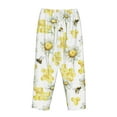 thumbnail image 4 of Kdxio Women's Comfy Stretch Sweet HoneyPrint Drawstring Pajama Pants-Medium, 4 of 9