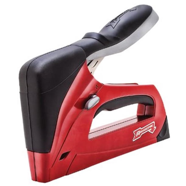 Arrow Fastener 091T50RED Pro Manual Staple & Bradnail Gun Walmart