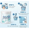 thumbnail image 3 of Ovzne 300ml Water-Based Tub & Tile Refinishing Paint, Waterproof Anti-slip Coating, 3 of 6