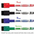 thumbnail image 7 of BAZIC Magnetic Dry Erase Marker, Fine Tip Color Whiteboard Markers (6/Pack), 1-Pack, 7 of 7