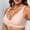 Beige, variant on Women Seamless Rip Comfortable Full Cup Bra Daily Wear Casual Home Underwire Free Support Pink XXXL