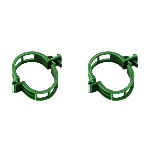 (2-Pack) Rinsvye Clips 100Pcs Clips for Cute Chip Clips Climbing Clear Clips Garden Coated Paper Clips Support Clips Keyword Support Garden Clips Vine Small Hair Claws Fixing Clip for