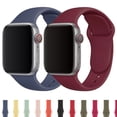 thumbnail image 2 of Pulsera De Correa De Silicona compatible Con iWatch Series 8/7/6/5/4/3/SE Ultra 45mm 41mm 49mm 44mm 40mm t500 x7 t5 t55 ft50 w26 w46 w5638mm, 2 of 4