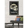 thumbnail image 2 of NFL New Orleans Saints - Neon Helmet 23 Wall Poster, 22.375" x 34" Framed, 2 of 6