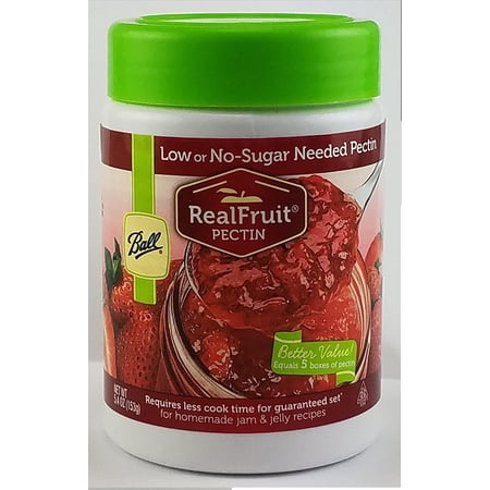 Ball Realfruit Low Or No-Sugar Needed Pectin 5.4 oz Pack of 2