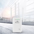 thumbnail image 4 of Amplificador De Extensor Wifi WiFi Extender Booster 2.4 GHz 300Mbps Easy Setup 4 Antena Largo Alcance (Blanco EU) Likrtyny  Para estrenar, 4 of 6