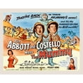 thumbnail image 2 of Hollywood Photo Archive 24x20 Gold Ornate Wood Framed with Double Matting Museum Art Print Titled - Abbott and Costello - Meet The Mummy, 2 of 4