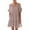 B78 Pink Plus Size Summer Dresses Clearance Under $5, variant on Cagogo Women's Summer Spring Short Mini Pleated Sun Dresses Casual 2025 Ruffle Short Sleeve V Neck Vacation Dresses Polka Dots Swing Flowy Cute White Cocktail Dresses