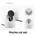 thumbnail image 3 of Organizador de cable de soporte de cargador inalámbrico para Samsung Galaxy Watch 5/5Pro (blanco), 3 of 6