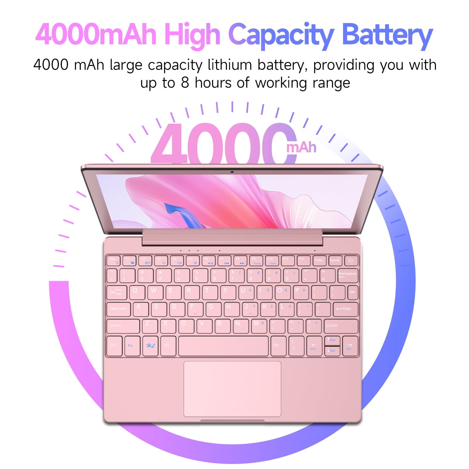 Metal Case Portable Business Mini Laptop Computer Office Travel
