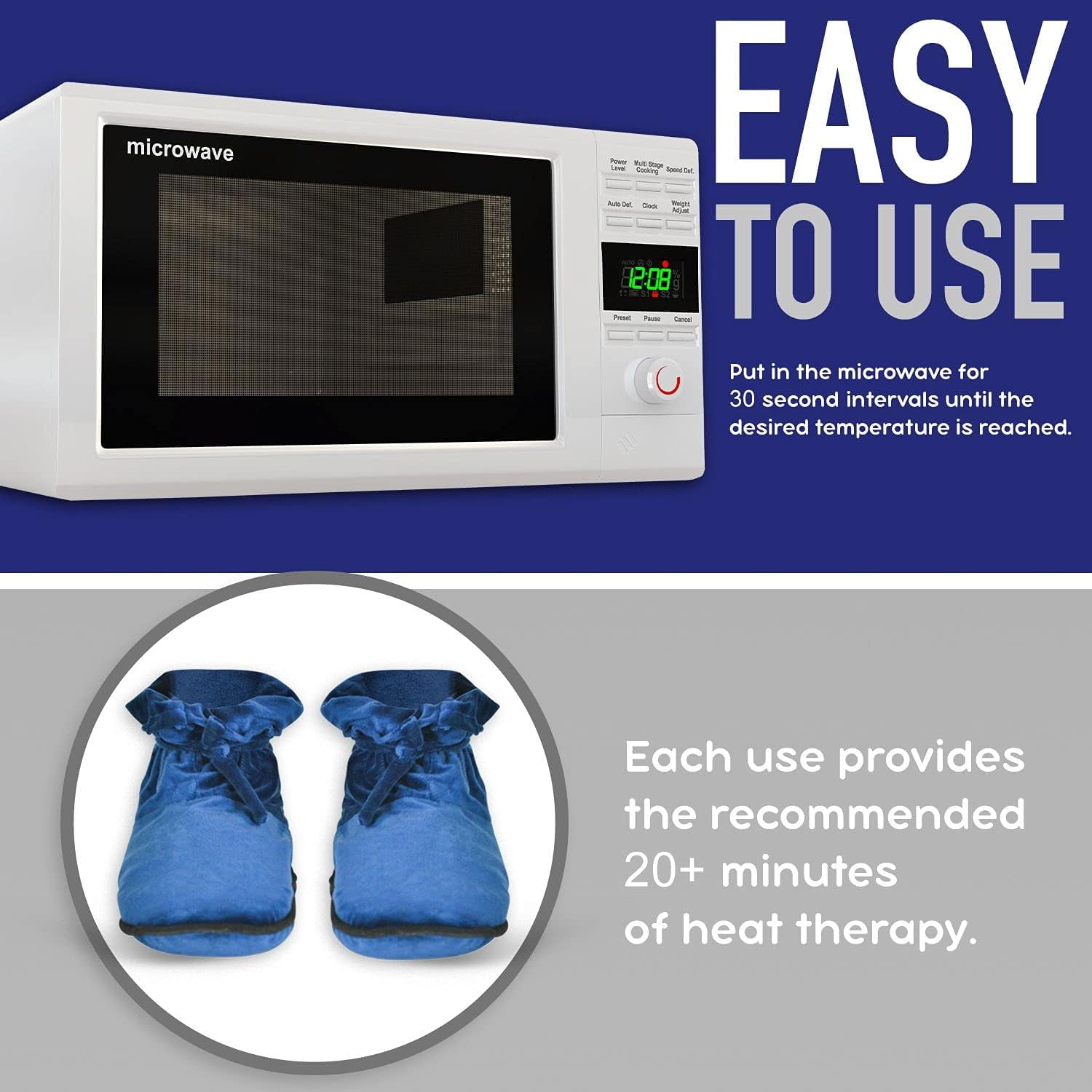 Microwave Heated Slippers