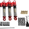 thumbnail image 3 of bedienty RCGOFOLLOW Front Rear Shock Absorber RC Car Part Smooth Rc Front Rear Shock Absorber For 1/24 SCX24 Crawler Red, 3 of 6