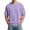 AI10_Light Purple, variant on Mens Shirts Short Sleeve V-Neck Casual Tops Soft Breathable Waffle Knitted Vacation Clothes Trendy 2026 White 2XL