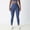 Blue Yoga Pants, variant on Yoga Set Fitness Sports Set Workout Clothes For Women Gym Set Womens Outfits Suit For Fitness Crop Top+Leggings Women Tracksuit