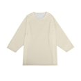 thumbnail image 7 of Gaukiv Men's Three Quarter Sleeve Shirts Raglan Crew Neck Shirts Solid Color Baseball Tops Complexion M, 7 of 7