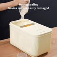 thumbnail image 4 of Wekity Sealed Grain Storage Container, Rice Jar, Kitchen Rice Dispenser, Nut Container, 4 Specifications Available,Clear-1057, 4 of 5