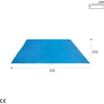 thumbnail image 3 of Intex Pool Ground Cloth Tarp for 8ft–15ft Round Above Ground Pools, Protective Pool Liner Pad, Prevents Tears, Wear & Punctures, Above Ground Pool Maintenance for Backyard Home (28048EP), 3 of 5