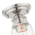 thumbnail image 2 of Livex Lighting - Lawrenceville - 1 Light Flush Mount in Coastal Style - 5.13, 2 of 9