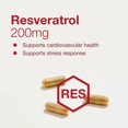 thumbnail image 4 of PROTOCOLO DE SUPLEMENTO PARA EL EQUILIBRIO DE LA VIDA, resveratrol, 200 mg, 60 cápsulas, 4 of 9