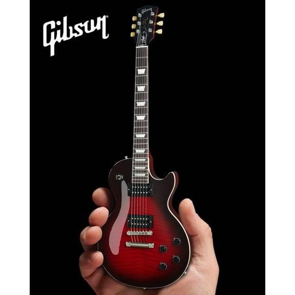 Axe Heaven Slash Gibson Les Paul Standard Ltd Edition Vermillion Burst Mini Guitar Replica Collectible GG-125
