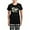 With Checker Pant, variant on CafePress - Not That Busy Bee Women's Dark Pajamas - Women's Short Sleeve Print T-Shirt and Pants Dark Cotton Pajama Set