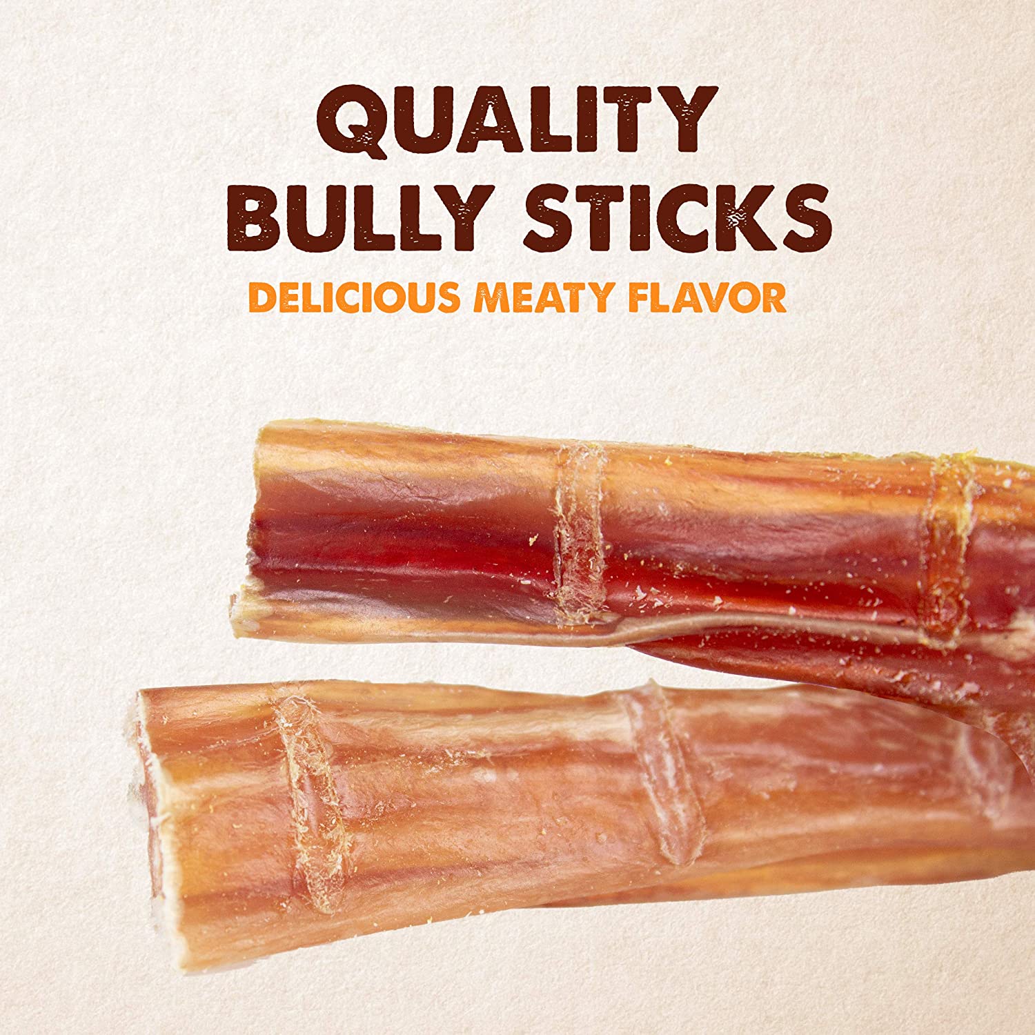 Downtown Pet Supply Bully Sticks for Small Dogs, 6", 0.5 lb photo 3