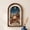 Multicolor 02 #, variant on Vintage Christmas Wooden Frame Wall Art Hanging Decoration, Winter Classic Landscape Paintings Frame Rustic Distressed Finish Decor for Home Holiday Indoor Bathroom Wall Xmas Gift 4.92"x7.87"