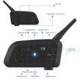 thumbnail image 2 of Motorcycle helmet bluetooth intercom support 7 people connection 700 meters, 2 of 5