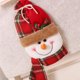 thumbnail image 3 of Fundas para Sillas de Navidad, Fundas para Sillas de Mesa de Cena de Navidad Slipcovers, Funda de Respaldo de Silla de Navidad con Muñeco de Nieve 3D para Decoración de Fiestas, Cocina, Hogar y Festi, 3 of 4