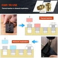 thumbnail image 3 of 400Pcs Threaded Inserts,M2/M2.5/M3//M5/M6 Thread Knurled Nuts Assortment Kit,Heat Set Insert for Plastic 3D Printing, 3 of 6
