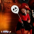 thumbnail image 7 of PMU Halloween Laughing Faces Balloons - Small Latex Balloons for Halloween Theme Parties, Trick-or-Treat & Party Favors Supplies - 12 Inch Zipper Mouth Ghost, (25/Pkg) Pkg/1, 7 of 7