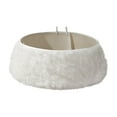 thumbnail image 3 of Christmas Tree Collar Faux Fur Christmas Tree Ring Plush Fuzzy Tree Base Cover, Soft Christmas Decor for Artificial Trees Home Gifts Indoor Party Supplies, 3 of 4