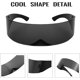 thumbnail image 5 of Gafas de sol futuristas de los años 80 para hombre y mujer, lentes de sol con visera cibernética, estilo Punk, Cosplay B2740, 5 of 5