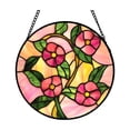 thumbnail image 1 of ERK 1Pcs Stained Window Hanging For Home Garden With Crystal Reflective, 1 of 5