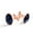 Color 1, variant on Men's Classic Stainless Steel, Old Guitar Flower Stripe Pattern Cufflinks Business Wedding Shirts, Rose Gold