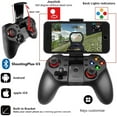 thumbnail image 3 of Upgraded Mobile Controller for The Most Games, Mobile Gamepad Wireless Game Controller Joystick for Android, Key Mapping, Shooting Fighting Racing Game-NO Supporting iOS 13.4 OR Above (Black-1), 3 of 8