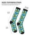 thumbnail image 4 of Sikiie Hawaii Palms 1 Pairs Compression Socks for Men and Women 15-20 mmHg Running Support Socks, 4 of 7