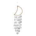thumbnail image 2 of Carillón de viento Sharpla hecho a mano blanco, 2 of 7