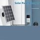 thumbnail image 2 of Cargador de Panel Solar de 20 W para Timbre con Video Ring, Soporte Ajustable 360°, para Timbre 4/3/3 Plus/2 ., 2 of 6
