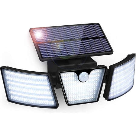 Solar Rotation Light Outdoor Solar Light Motion Sensor 265 Led Solar Light Ip65 Waterproof 3 ...