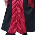 Royal Vampire Halloween Costume for Children, Girls Size L (10/12), by