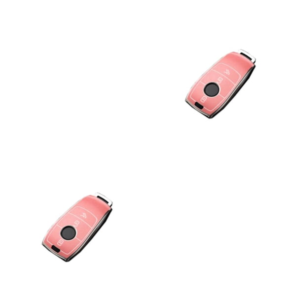 Kenally Funda de llave modificada para coche, funda protectora para mando a distancia, accesorio de moda, reemplazo para Mercedes Red Type1 NO1